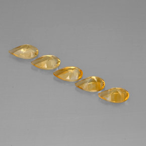 Achetez naturel ct jaune citrine gems, en forme de poire, en provenance brésil chez gemselect. en stock, livraison internationale!