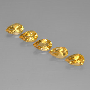 Achetez naturel ct jaune citrine gems, en forme de poire, en provenance brésil chez gemselect. en stock, livraison internationale!