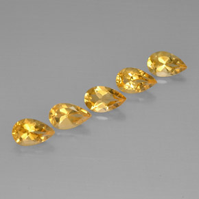 Achetez naturel ct jaune citrine gems, en forme de poire, en provenance brésil chez gemselect. en stock, livraison internationale!