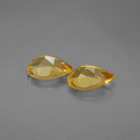 Achetez naturel ct jaune citrine gems, en forme de poire, en provenance brésil chez gemselect. en stock, livraison internationale!