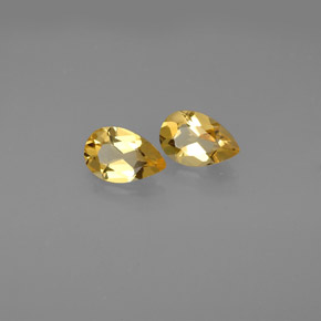 Achetez naturel ct jaune citrine gems, en forme de poire, en provenance brésil chez gemselect. en stock, livraison internationale!