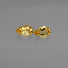 Achetez naturel ct jaune citrine gems, en forme de poire, en provenance brésil chez gemselect. en stock, livraison internationale!