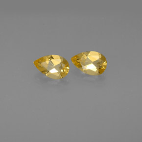 Achetez naturel ct jaune citrine gems, en forme de poire, en provenance brésil chez gemselect. en stock, livraison internationale!