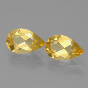 Achetez naturel ct jaune citrine gems, en forme de poire, en provenance brésil chez gemselect. en stock, livraison internationale!
