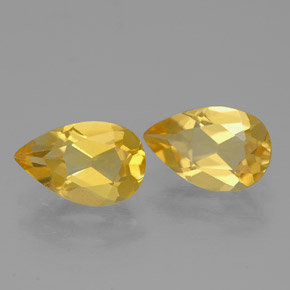 Achetez naturel ct jaune citrine gems, en forme de poire, en provenance brésil chez gemselect. en stock, livraison internationale!