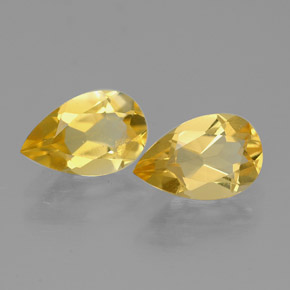 Achetez naturel ct jaune citrine gems, en forme de poire, en provenance brésil chez gemselect. en stock, livraison internationale!