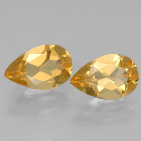 Achetez naturel ct jaune citrine gems, en forme de poire, en provenance brésil chez gemselect. en stock, livraison internationale!