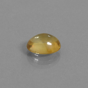 Citrine or naturelle coupe ovale, 2,97 ct, transparent