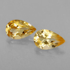 Achetez naturel ct jaune citrine gems, en forme de poire, en provenance brésil chez gemselect. en stock, livraison internationale!