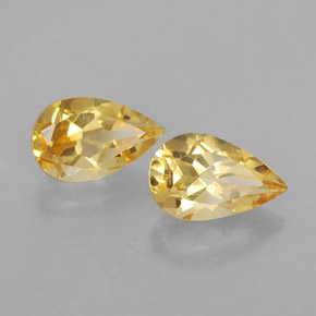 Achetez naturel ct jaune citrine gems, en forme de poire, en provenance brésil chez gemselect. en stock, livraison internationale!