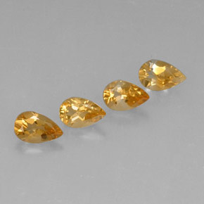 Achetez naturel ct or citrine gems, en forme de poire, en provenance brésil chez gemselect. en stock, livraison internationale!