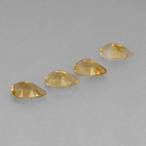 Achetez naturel ct or citrine gems, en forme de poire, en provenance brésil chez gemselect. en stock, livraison internationale!