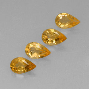 Achetez naturel 2,51ct jaune citrine gems, en forme de poire, en provenance brésil chez gemselect. en stock, livraison internationale!