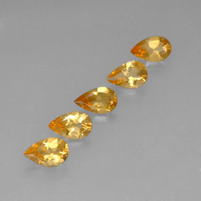 Achetez naturel 3,12ct doré citrine gems, en forme de poire, en provenance brésil chez gemselect. en stock, livraison internationale!
