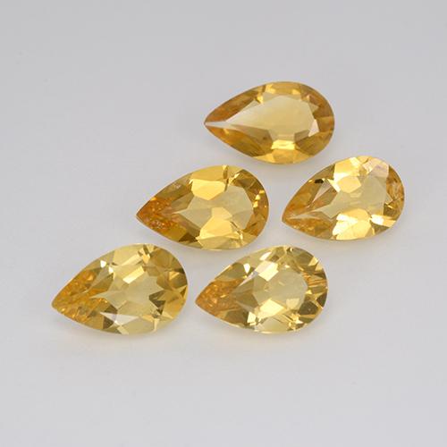 Achetez naturel 3,17ct doré citrine gems, en forme de poire, en provenance brésil chez gemselect. en stock, livraison internationale!