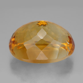 Citrine Jaune doré naturelle Coupe ovale, 25.86 ct, VVS