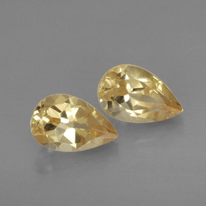 Achetez naturel ct jaune citrine gems, en forme de poire, en provenance madagascar chez gemselect. en stock, livraison internationale!
