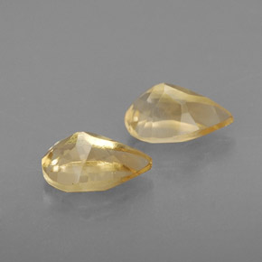 Achetez naturel ct jaune citrine gems, en forme de poire, en provenance madagascar chez gemselect. en stock, livraison internationale!