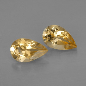 Achetez naturel ct jaune citrine gems, en forme de poire, en provenance madagascar chez gemselect. en stock, livraison internationale!