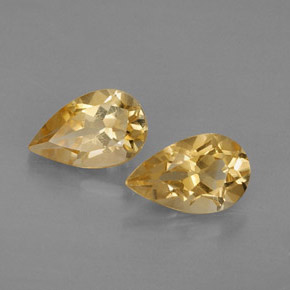 Achetez naturel ct jaune citrine gems, en forme de poire, en provenance madagascar chez gemselect. en stock, livraison internationale!