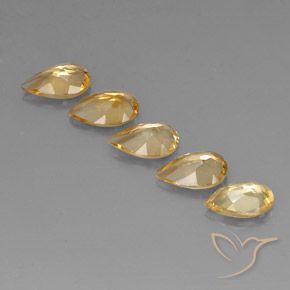 Shop natural 3.03ct Doré léger Citrine gems, En forme de poire, from Brésil at GemSelect. In stock, global shipping!