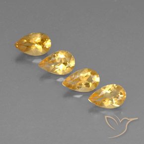 Achetez naturel 2.66ct Gold  Citrine gems, En forme de poire, En provenance Brésil chez GemSelect. En stock, livraison internationale!