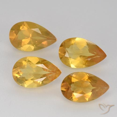 Shop natural 2.71ct Bright Gold  Citrine gems, En forme de poire, from Brésil at GemSelect. In stock, global shipping!