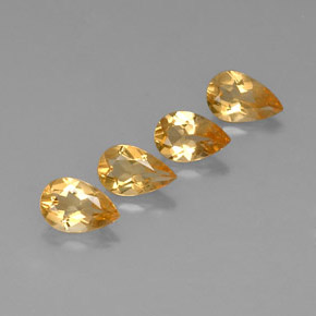 Achetez naturel ct or citrine gems, en forme de poire, en provenance brésil chez gemselect. en stock, livraison internationale!