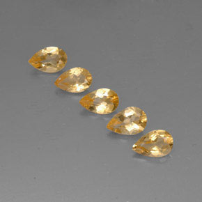 Achetez naturel ct or citrine gems, en forme de poire, en provenance brésil chez gemselect. en stock, livraison internationale!