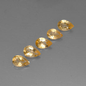Achetez naturel ct or citrine gems, en forme de poire, en provenance brésil chez gemselect. en stock, livraison internationale!