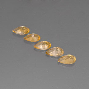Achetez naturel ct or citrine gems, en forme de poire, en provenance brésil chez gemselect. en stock, livraison internationale!