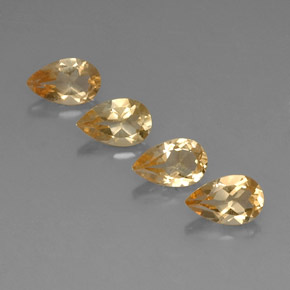 Achetez naturel ct jaune citrine gems, en forme de poire, en provenance brésil chez gemselect. en stock, livraison internationale!