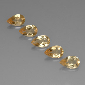 Achetez naturel 3.52ct Doré Citrine gems, En forme de poire, En provenance Brésil chez GemSelect. En stock, livraison internationale!