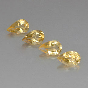 Achetez naturel ct jaune citrine gems, en forme de poire, en provenance brésil chez gemselect. en stock, livraison internationale!