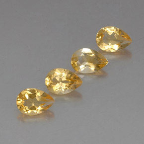 Achetez naturel ct jaune citrine gems, en forme de poire, en provenance brésil chez gemselect. en stock, livraison internationale!