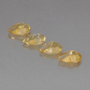 Achetez naturel ct jaune citrine gems, en forme de poire, en provenance brésil chez gemselect. en stock, livraison internationale!
