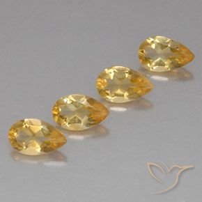 Shop natural 2.79ct Medium Gold  Citrine gems, En forme de poire, from Brésil at GemSelect. In stock, global shipping!