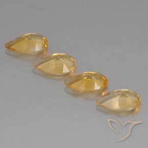 Shop natural 2.79ct Medium Gold  Citrine gems, En forme de poire, from Brésil at GemSelect. In stock, global shipping!