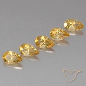 Shop natural 3.87ct Or Citrine gems, En forme de poire, from Brésil at GemSelect. In stock, global shipping!