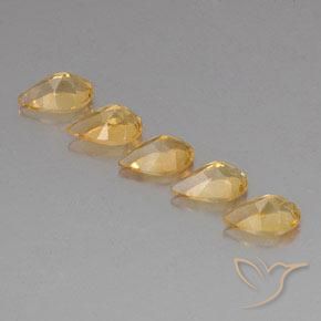 Shop natural 3.87ct Or Citrine gems, En forme de poire, from Brésil at GemSelect. In stock, global shipping!
