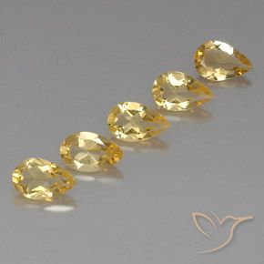 Shop natural 3.55ct Gold  Citrine gems, En forme de poire, from Brésil at GemSelect. In stock, global shipping!