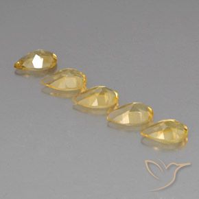 Shop natural 3.55ct Gold  Citrine gems, En forme de poire, from Brésil at GemSelect. In stock, global shipping!