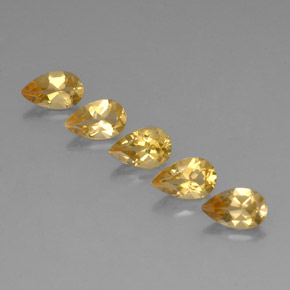 Achetez naturel 3,77ct doré citrine gems, en forme de poire, en provenance brésil chez gemselect. en stock, livraison internationale!