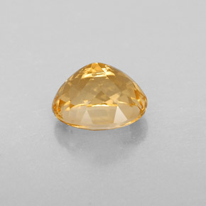 Citrine Jaune doré naturelle Coupe ovale, 1.69 ct, IF