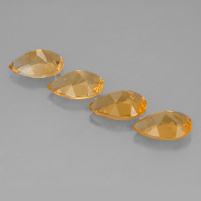 Achetez naturel ct jaune citrine gems, en forme de poire, en provenance brésil chez gemselect. en stock, livraison internationale!