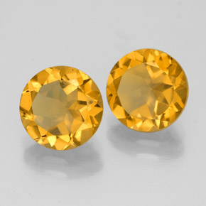 Achetez naturel ct jaune citrine gems, coupe roude, en provenance madagascar chez gemselect. en stock, livraison internationale!