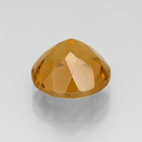 Citrine jaune naturelle coupe roude, 2,36 ct, VVS-VS