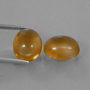 Achetez naturel 5,85ct doré citrine gems, coupe ovale, en provenance brésil chez gemselect. en stock, livraison internationale!