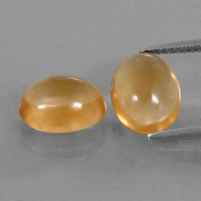 Achetez naturel ct Jaune orange Citrine gems, Coupe ovale, En provenance Brésil chez GemSelect. En stock, livraison internationale!