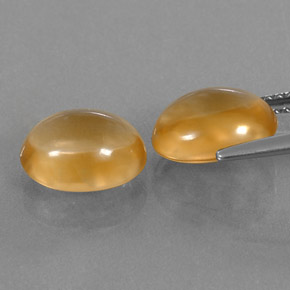 Achetez naturel ct Jaune orange Citrine gems, Coupe ovale, En provenance Brésil chez GemSelect. En stock, livraison internationale!